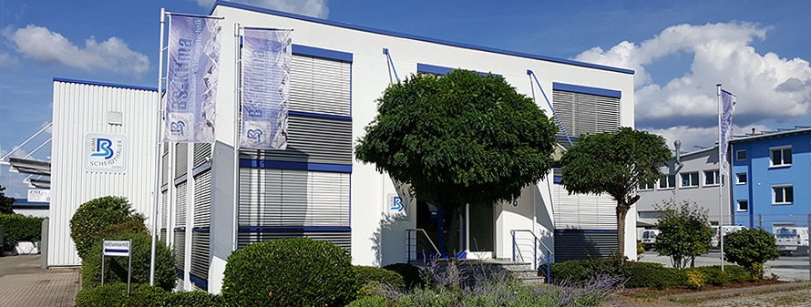 Eingang BS-Klima GmbH in Denzlingen