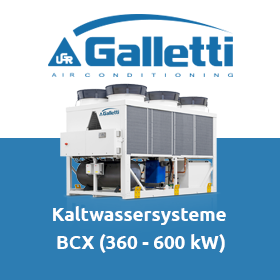 GALLETTI Kaltwassersysteme - BCX