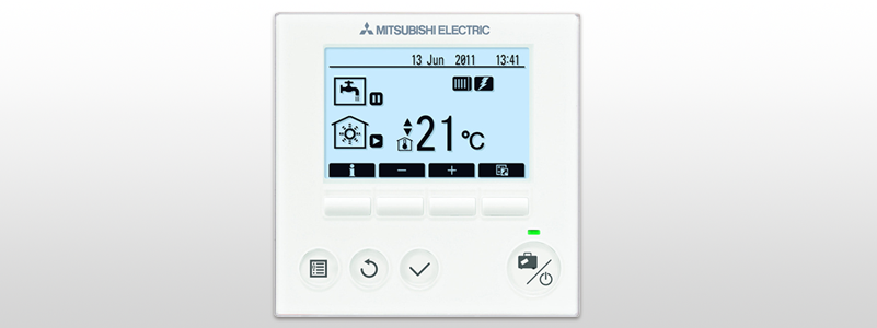 Mitsubishi-Electric - ECODAN Wärmepumpen: FTC5-Regler