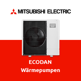 Mitsubishi-Electric - ECODAN Wärmepumpen