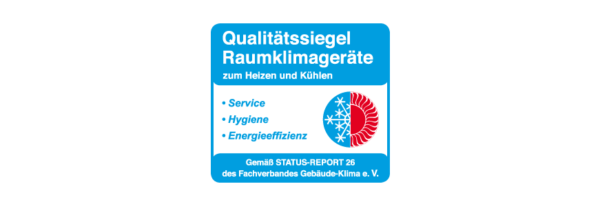 Qualitätssiegel des Fachverband Gebäude-Klima e.V.