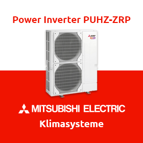 Mitsubishi Electric - Mr. Slim: Power Inverter PUHZ-ZRP