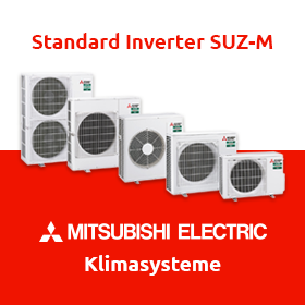 Mitsubishi Electric - Mr. Slim: Standard Inverter SUZ-M
