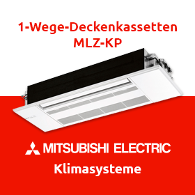 Mitsubishi Electric - M-Serie: 1-Wege-Deckenkassetten MLZ-KP