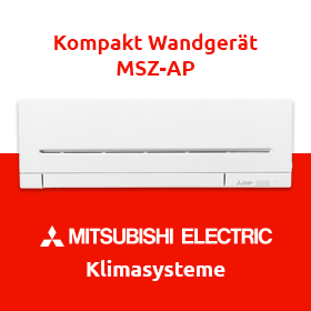 Mitsubishi Electric - M-Serie: Kompakt Wandgerät MSZ-AP
