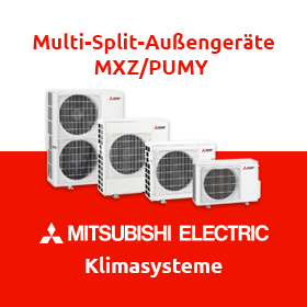 Mitsubishi Electric - M-Serie: Multi-Split-Außengeräte MXZ/PUMY