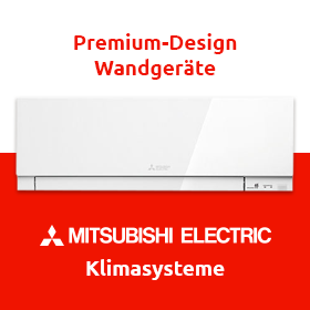 Mitsubishi Electric - M-Serie: Premium‑Design‑Wandgeräte (MSZ-EF)