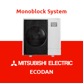 Mitsubishi Electric - ECODAN: Monoblock-Inverter