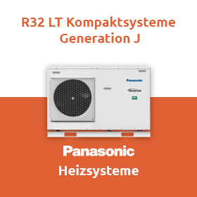 Panasonic AQUAREA Heizsysteme - R32 LT Kompaktsysteme Generation J