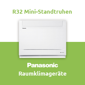 Panasonic Raumklimageräte R32 Mini-Standtruhe / Inverter+