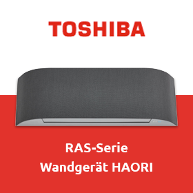 Toshiba RAS-Serie: Wandgerät HAORI