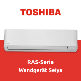 Toshiba RAS-Serie: Wandgerät Seiya
