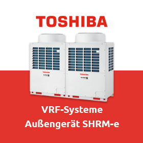Toshiba VRF-Systeme: Außengerät SHRM-eu